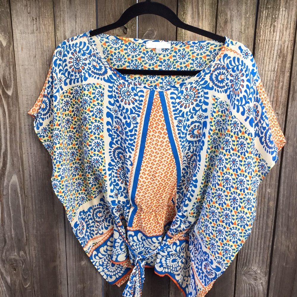 Boho Silk Top